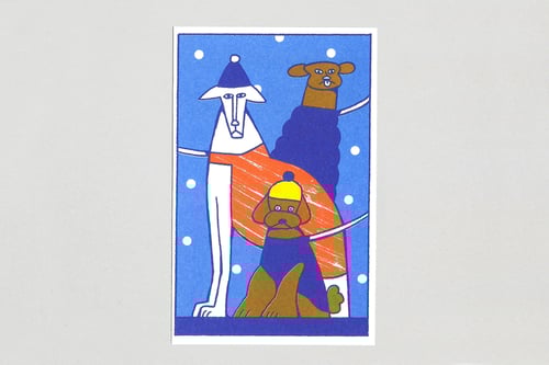 Image of 6 CARTES POSTALES . "PARIS-HIVER" .