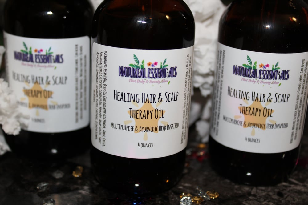 Image of Healing Hair & Scalp Therapy Oil