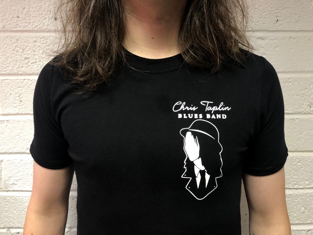 Image of Chris Taplin Blues Band T Shirt 