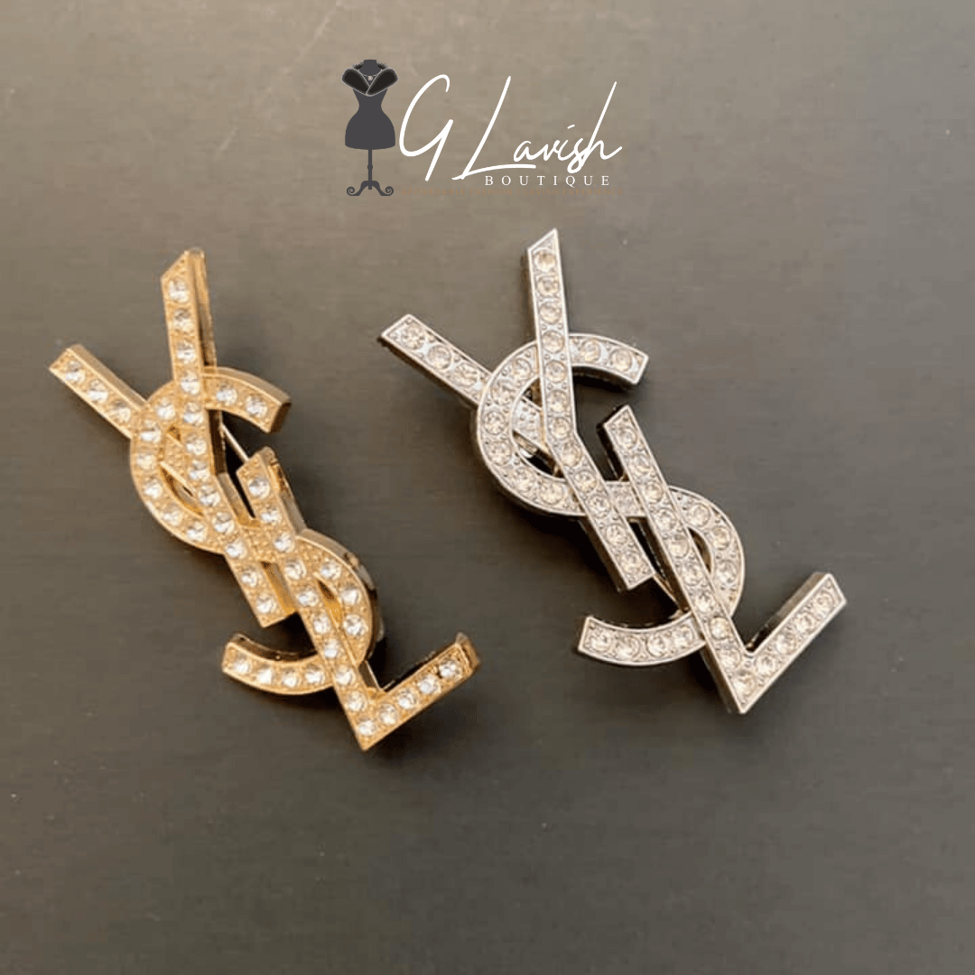 YSL INSPIRED BROOCH