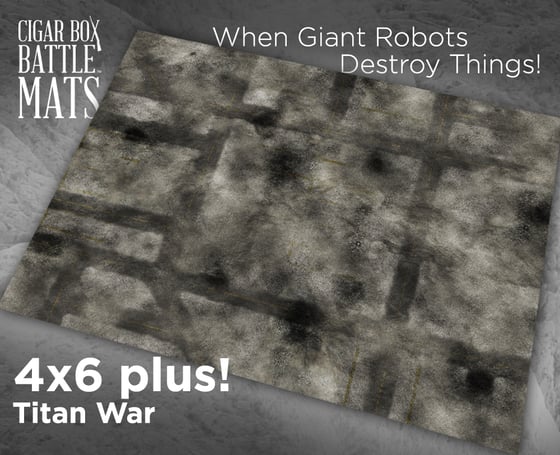 Image of Titan War  -- 4x6plus -- #800