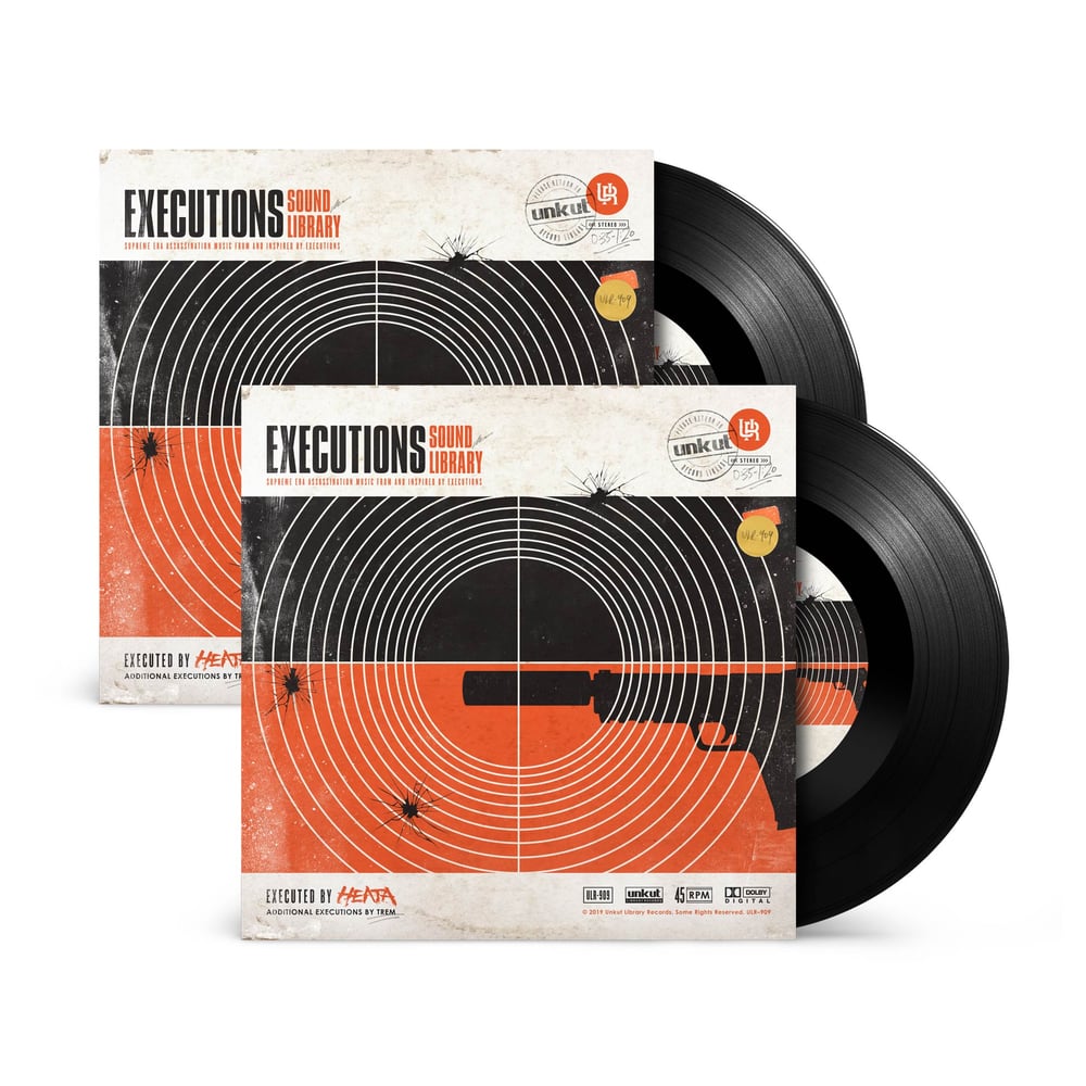 Image of EXECUTIONS SOUND LIBRARY 7" x 2 - DJ DOUBLE PACK