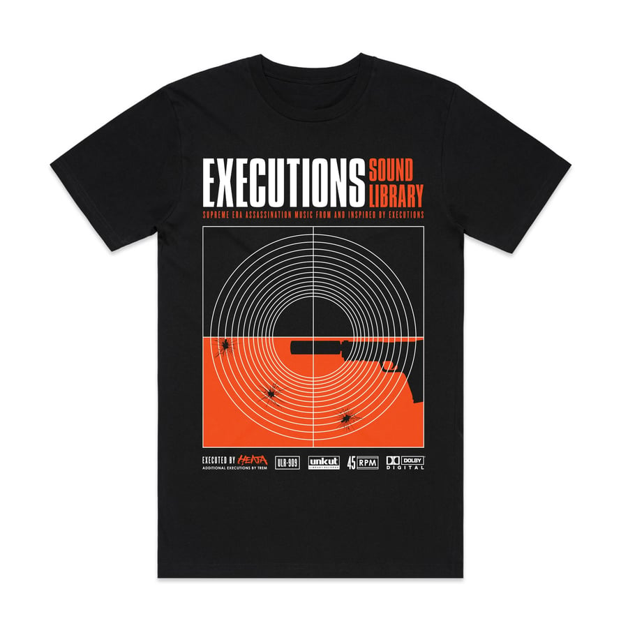 Image of EXECUTIONS SOUND LIBRARY T-SHIRT