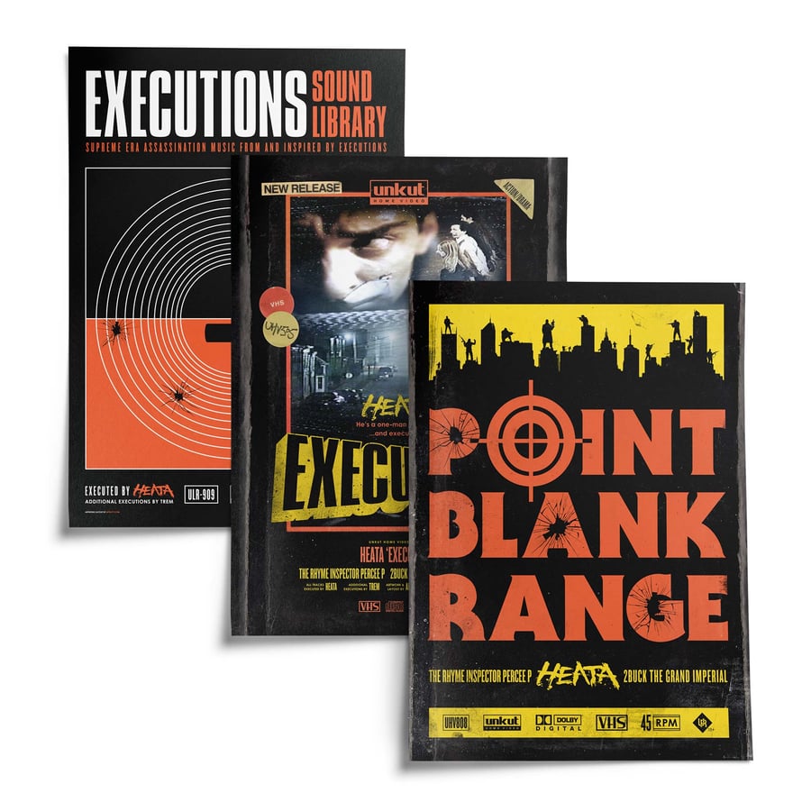 Image of EXECUTIONS Limited Cinematic Poster Pack