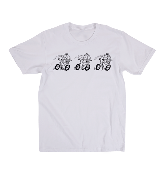 Image of Cyclist Dog Shirt