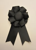 Image of Small Black Award Ribbon