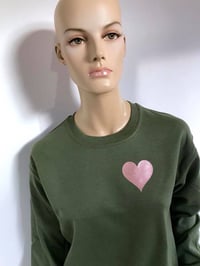 Image 1 of Harriet heart sweater - adult