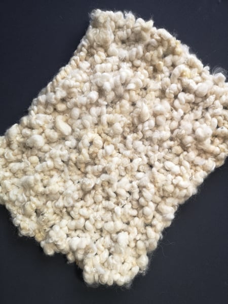Image of Super bulky hand knit newborn layer