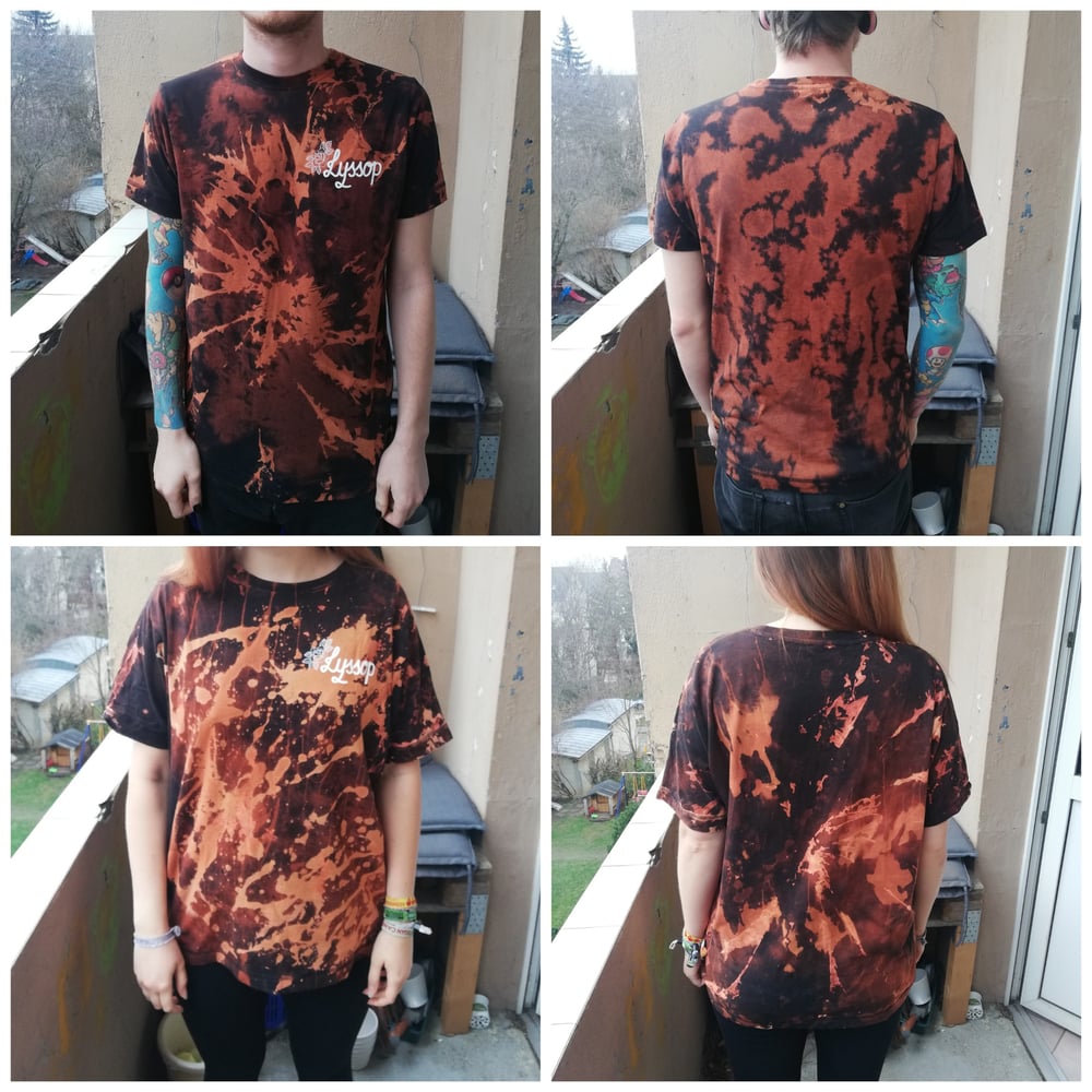 Image of T-SHIRT "LOGO" BLEACHED