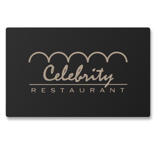 Image of Celebrity Club Gift Card