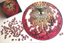 OI POLLOI - 'SAORSA'  625 PIECE CIRCULAR  JIGSAW  -  ARTWORK BY SONIA LORD