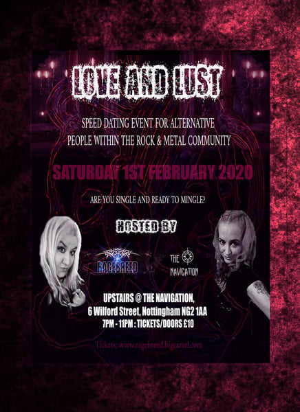 Image of Love And Lust - Speed Dating Ticket @ The Navigation