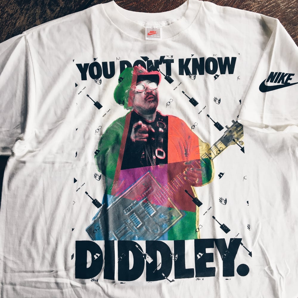 Image of Original Late 80’s Nike Bo Jackson Bo Diddley Tee.