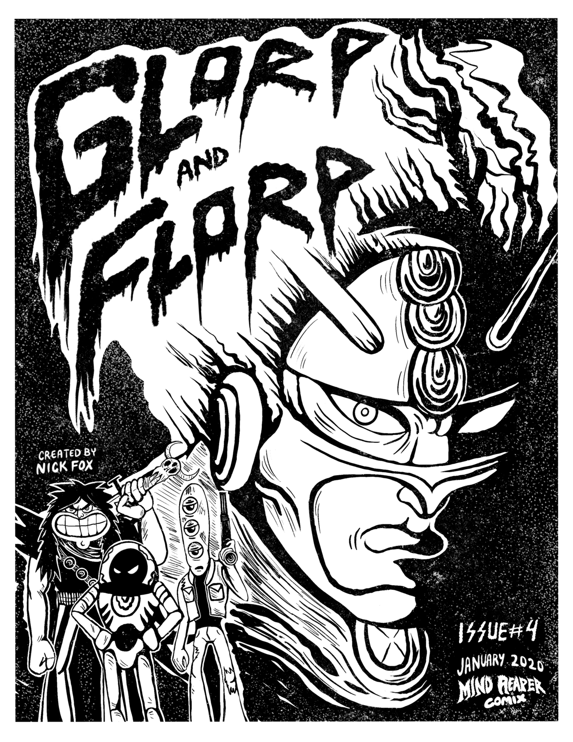 Image of Glorp and Florp #4: Raiders Of The Obsidius Moon