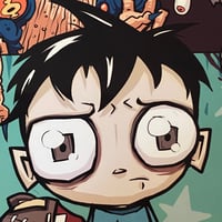 Image 1 of SQUEE! headshot - signed