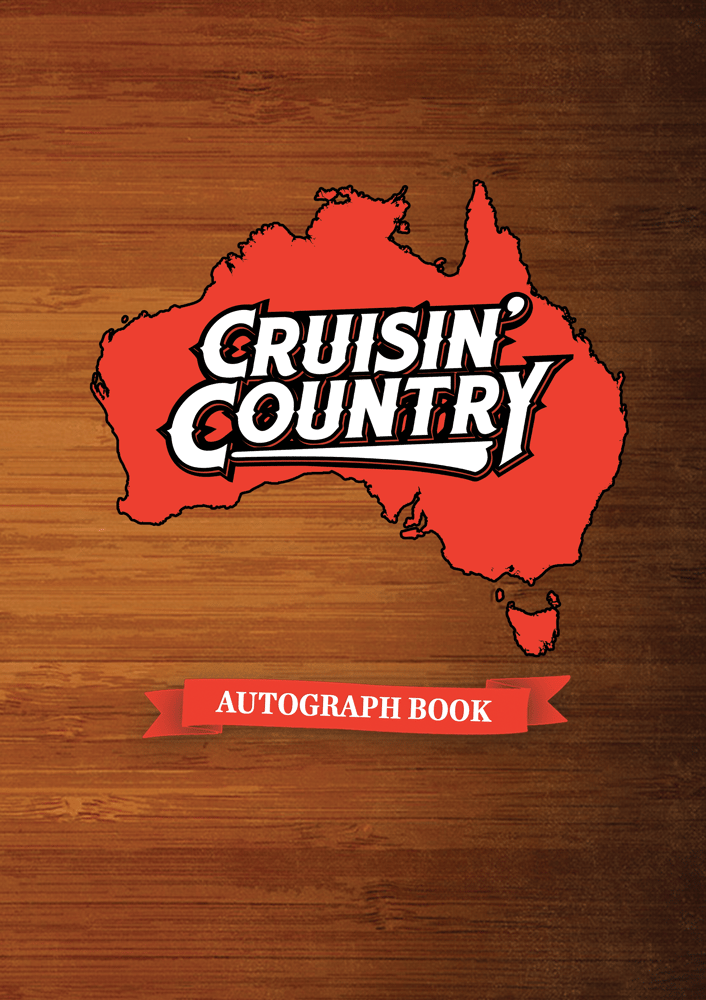 Image of Cruisin' Country Autograph Book - Australian Design