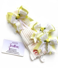 Image 2 of Sock and rosebud bow sets