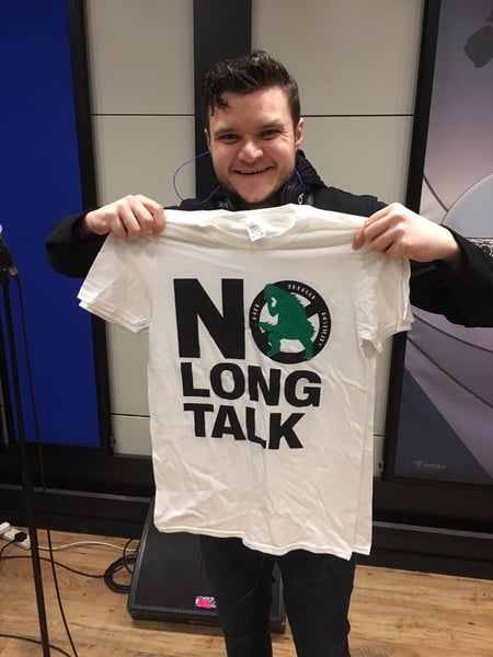Image of No Long Talk T-Shirt White