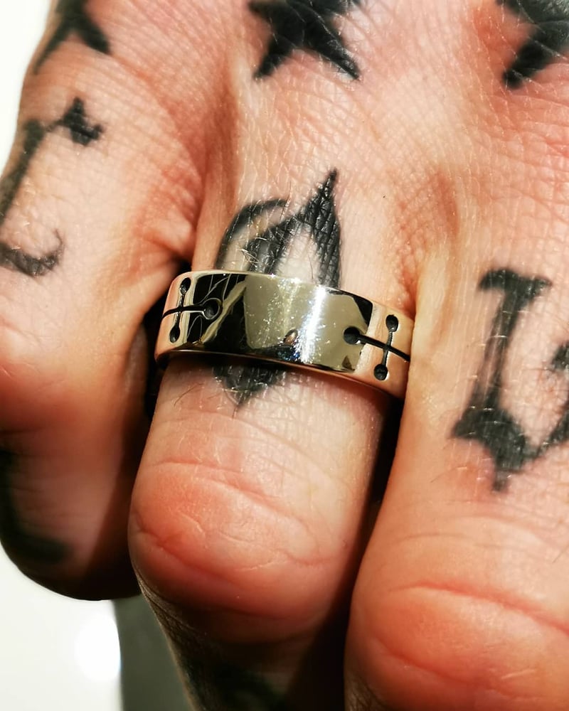 Image of Double Cross Ring 