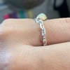 Linked chain ring
