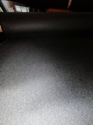 Image of Cordura 560 dtex, Factory Seconds, Black,  Uncoated, Flurocarbon, 230gsm, x One metre x 150cm wide 
