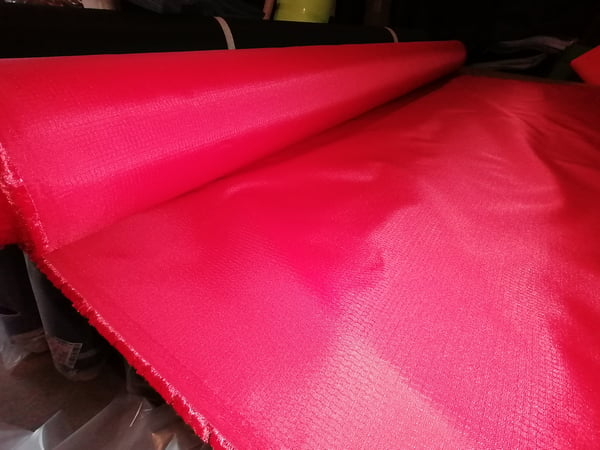 Image of Ripstop Nylon, Factory Seconds, One metre x 150cm wide, Colour Red
