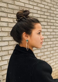 Image 3 of Malachite Hoops