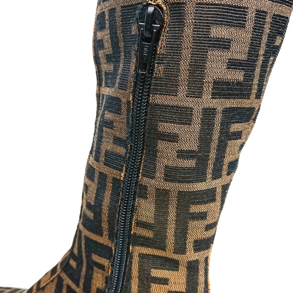 Image of Fendi Monogram Boots