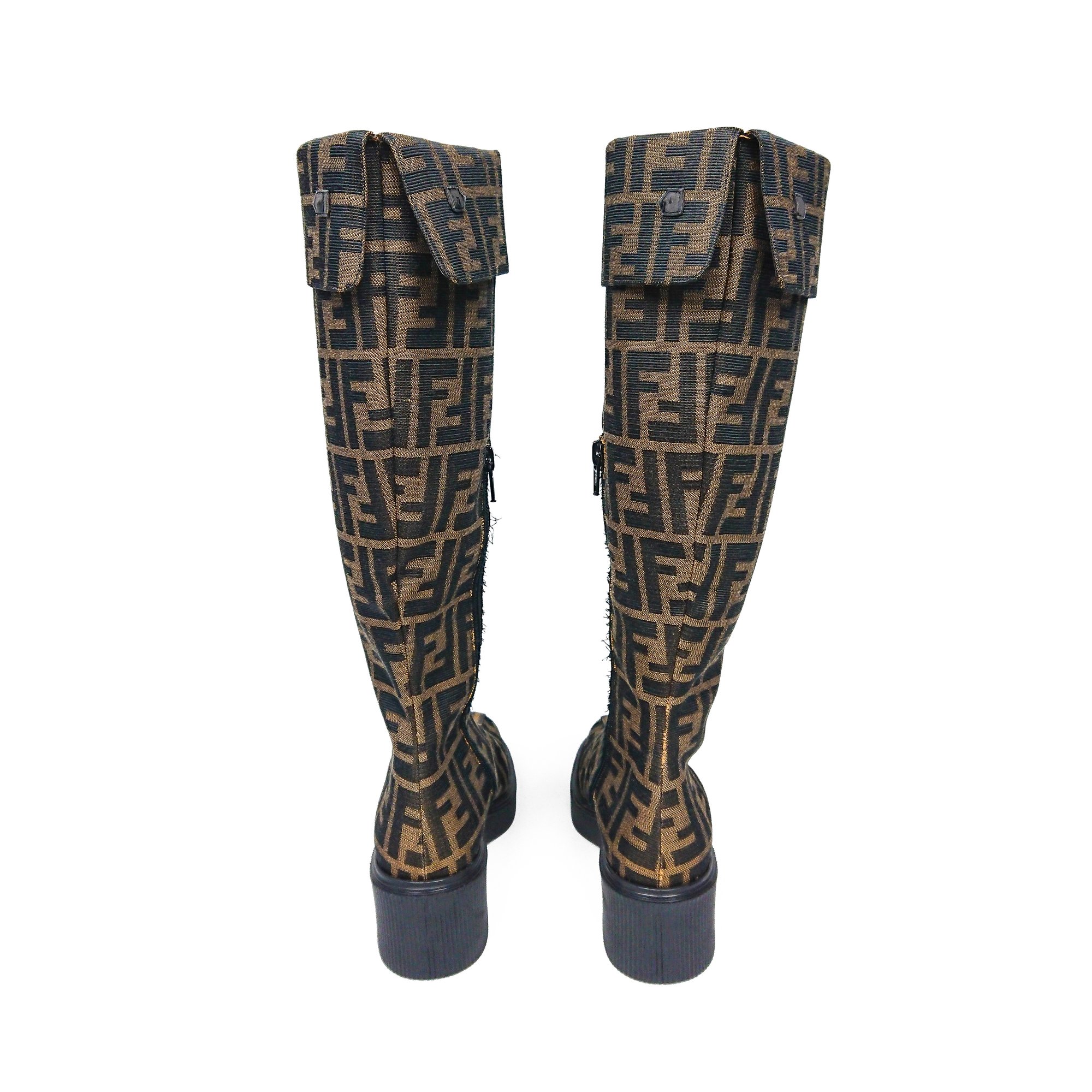 Image of Fendi Monogram Boots