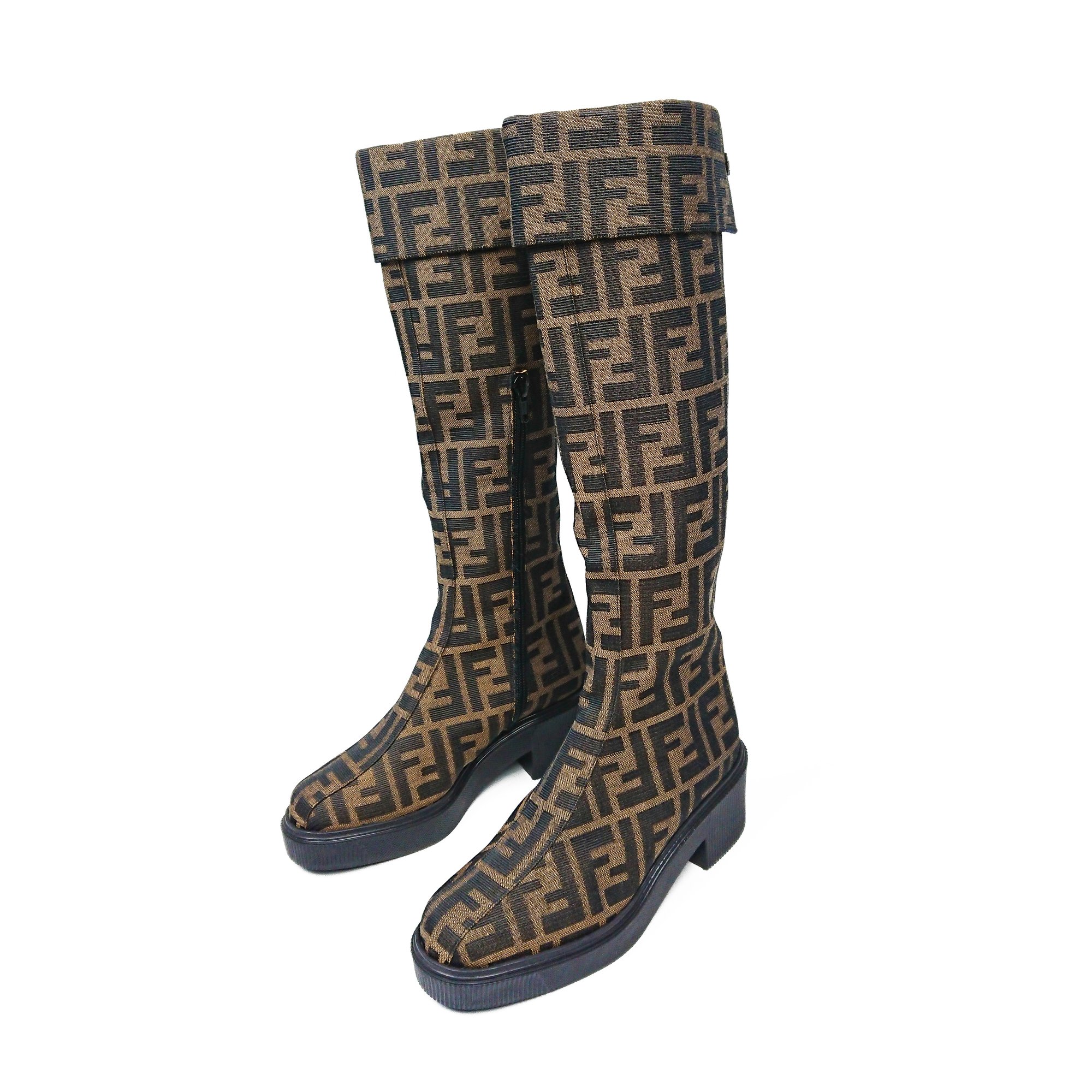 Image of Fendi Monogram Boots