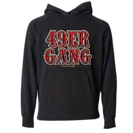 Image of Kids/Youth 49ER GANG hoodies (black)