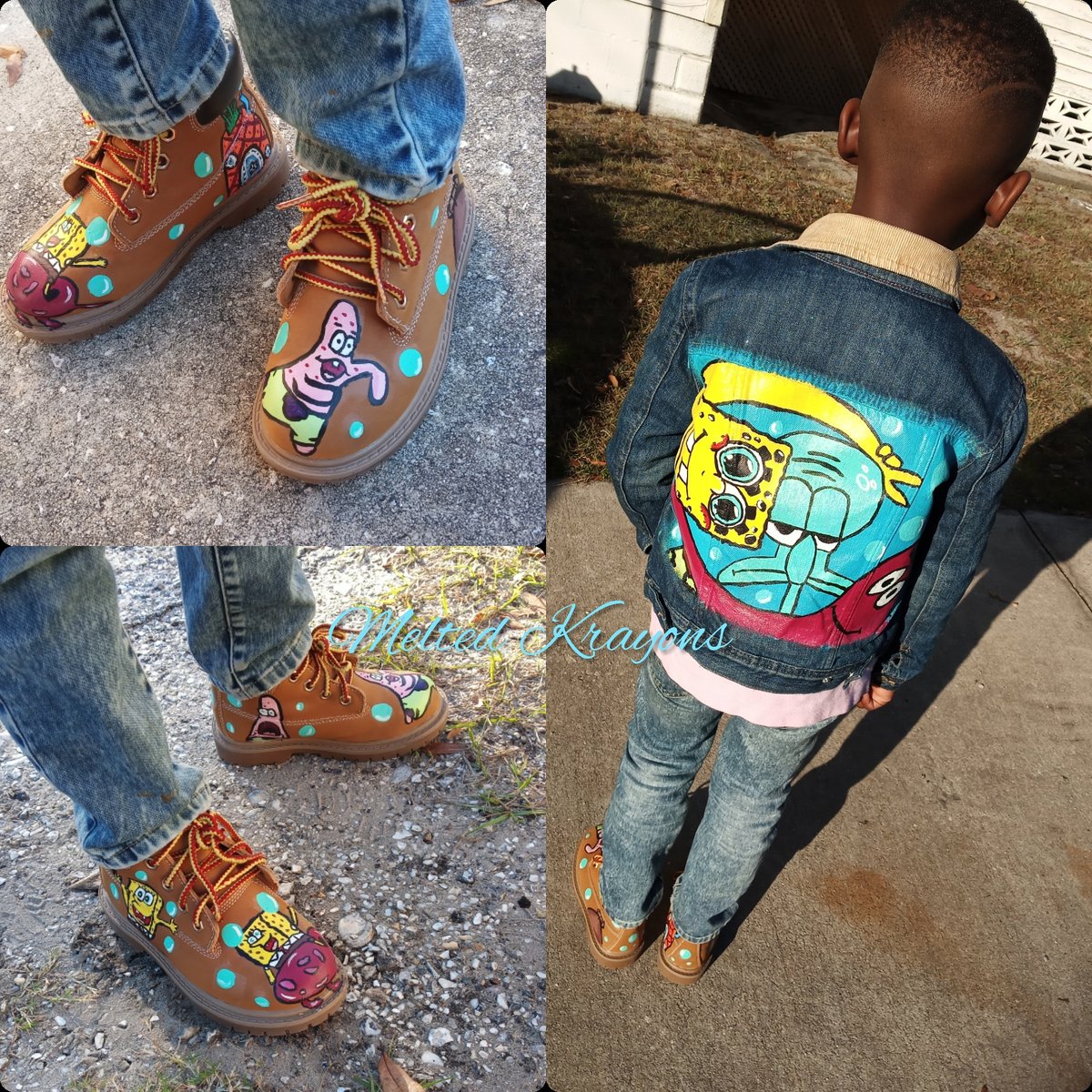 Image of Customized hand painted kids items