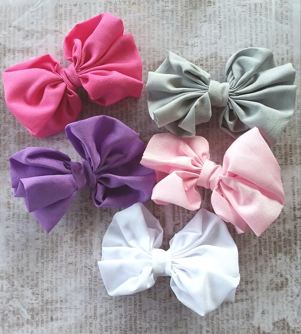 Image of Satin Matte 4 inch Hairclips