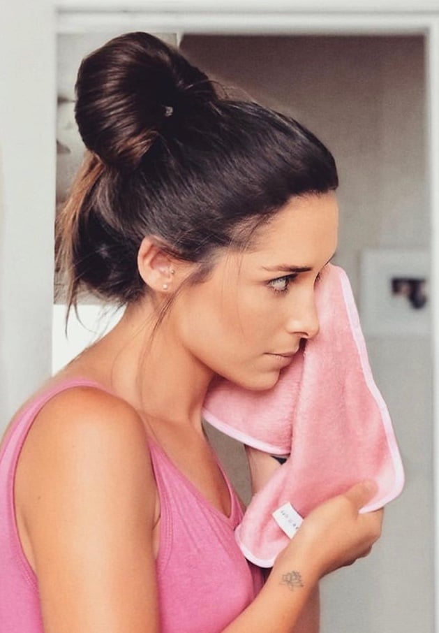 Image of Pink Makeup Removal Towel