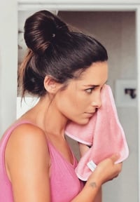 Image 2 of Pink Makeup Removal Towel