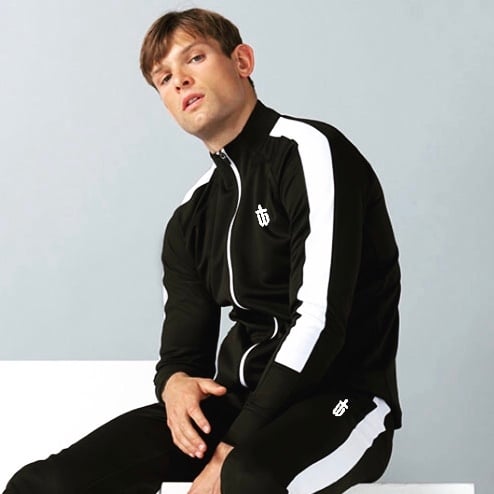 slim fit track jacket