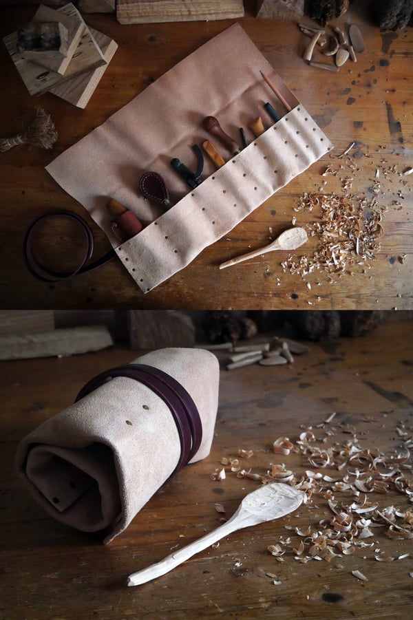 Image of Leather Tool Wrap