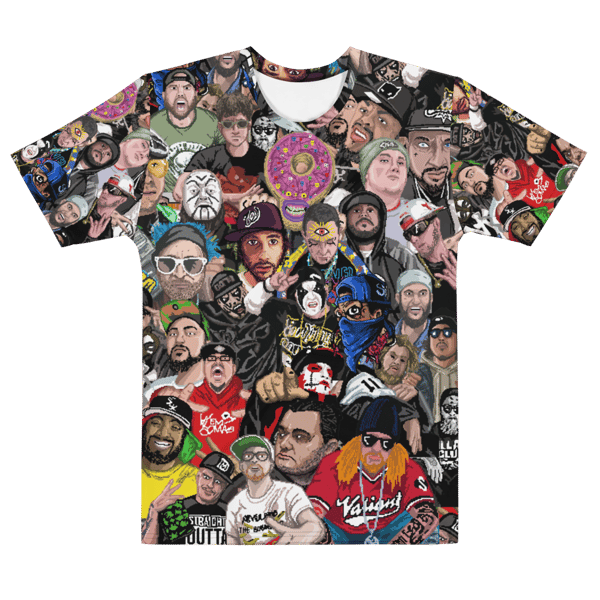 Image of UGH67 Hosted by RITTZ All Over Print Tee