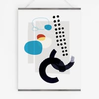 Image 2 of Shape & Hue Series No. 4 Art Print