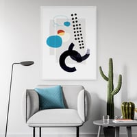 Image 1 of Shape & Hue Series No. 4 Art Print