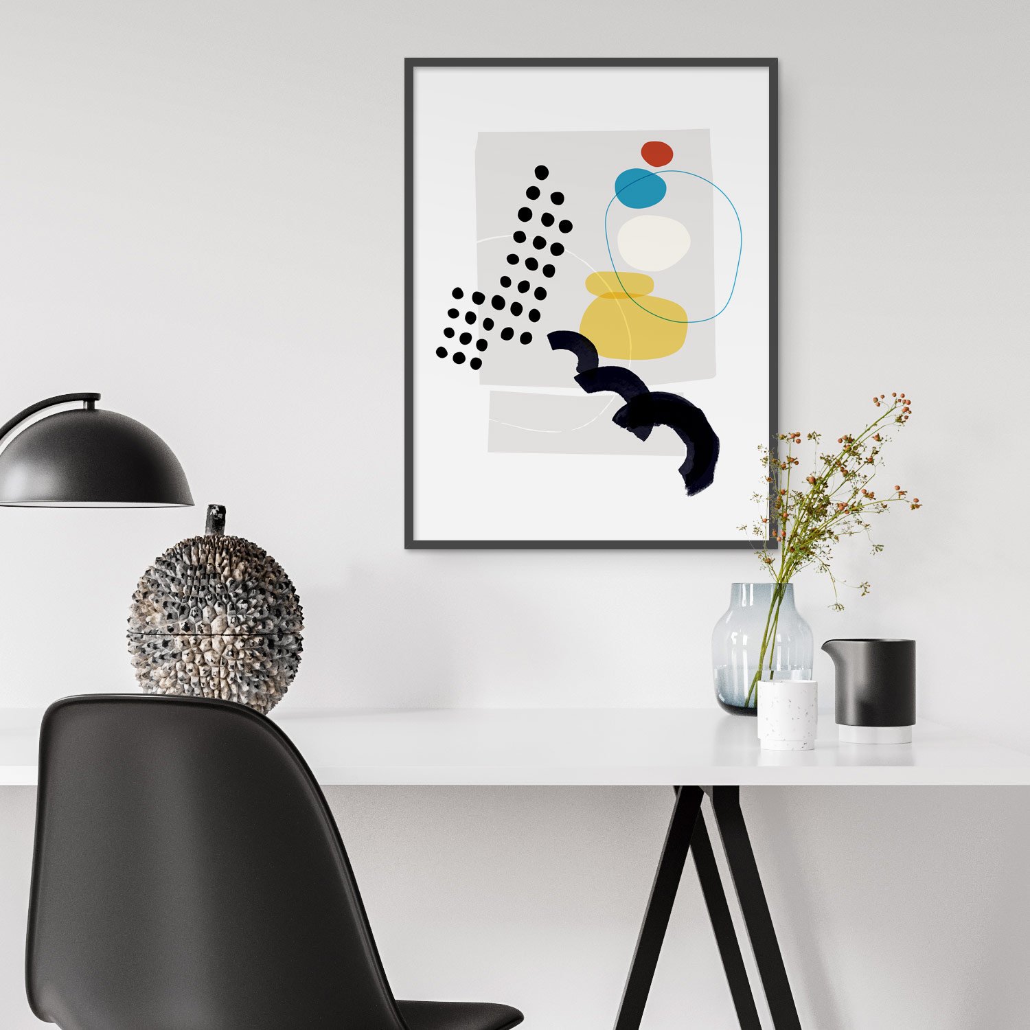 Image of Shape & Hue Series No. 5 Art Print