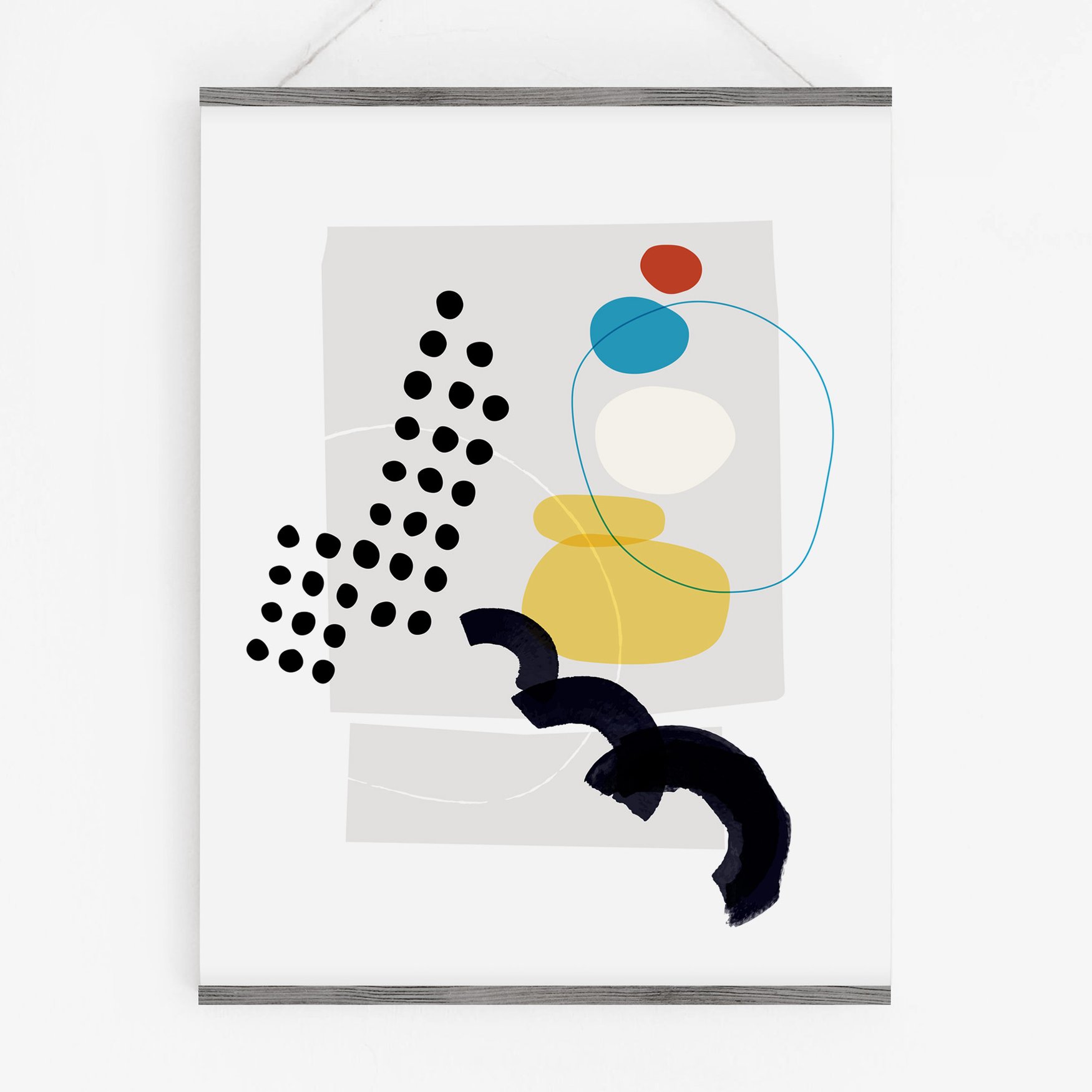 Image of Shape & Hue Series No. 5 Art Print