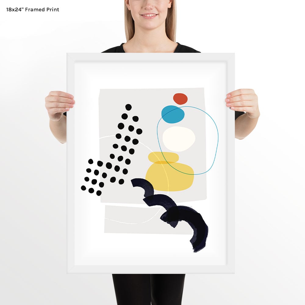 Image of Shape & Hue Series No. 5 Art Print