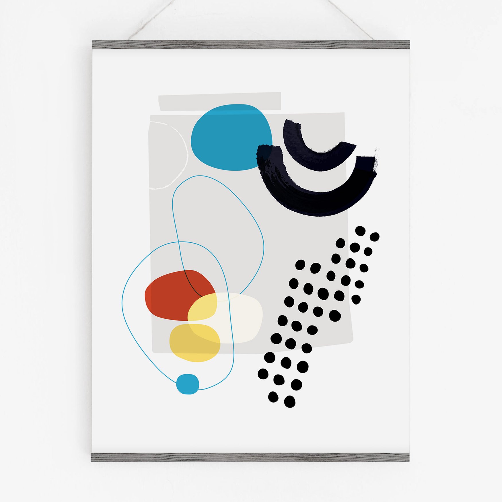 Image of Shape & Hue Series No. 6 Art Print