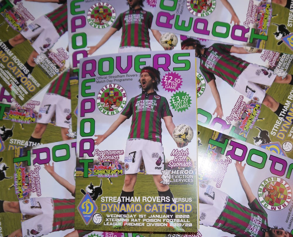 Image of Match Day Programme: Streatham Rovers v Dynamo Catford 2019/20