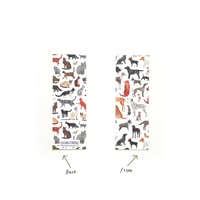 Image 2 of Cats and Dogs Bookmark! (double sided)