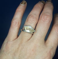 Image 1 of Golden Rutilated Quartz Ring