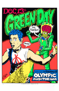 GREEN DAY Vintage Silkscreen Print