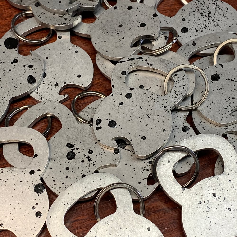 3 Sheets KB Bottle Opener Keychain