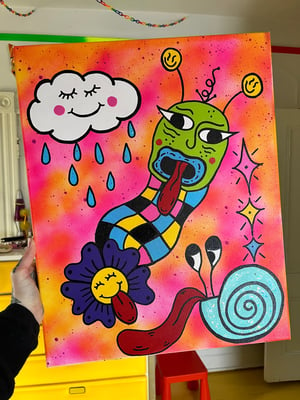 Image of Worm Portal Painting 